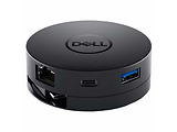 Dell DA300 USB-C Mobile Adapter / 492-BCJL / Black