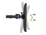 Brateck LDT33-C048 Quad Monitors Steel Articulating Monitor Arm