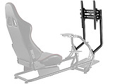 Lumi Classic Racing Simulator Cockpit Seat LRS03-BS with Monitor & Gear Shifter Mount / Black