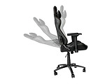 Lumi Gaming Chair with Headrest & Lumbar Support CH06-2 / Black