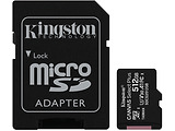 Kingston SDCS2/512GB 512GB microSD Class10 A1 UHS-I + SD adapter Canvas Select Plus