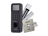 HIKVISION DS-KAS261 Control Terminal Kit / 2.4'' TFT + Fingerprints + Magnetic Lock + Push Button /