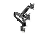 Brateck LDT25-C024 Stylish Dual Monitors Gas Spring Arm / Black