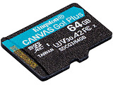 Kingston Canvas Cangas Go Plus SDCG3/64GB microSD 64GB