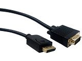 Cable Cablexpert CCP-DPM-VGAM-5M / DP - VGA / 5.0m / Black