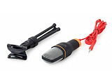 Gembird MIC-D-03 Desktop microphone with a tripod / Black