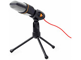 Gembird MIC-D-03 Desktop microphone with a tripod / Black