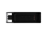 Kingston DataTravaler 70 64GB USB Type-C / DT70/64GB / Black