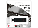 Kingston DataTravaler 70 64GB USB Type-C / DT70/64GB / Black