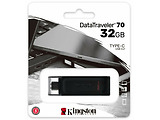 Kingston DataTravaler 70 32GB USB Type-C / DT70/32GB / Black