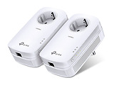 TP-LINK TL-PA8010P KIT Powerline Adapter Starter Kit with AC Passthrough / White