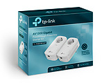TP-LINK TL-PA8010P KIT Powerline Adapter Starter Kit with AC Passthrough / White