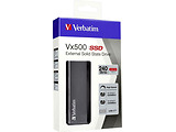 Verbatim Vx500 USB 3.1 M.2 External SSD 240GB / 47442 Grey