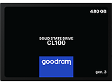 GOODRAM SSDPR-CL100-480-G3 / 480GB 2.5 SSD Black