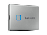 Samsung Portable SSD T7 Touch 1.0TB / MU-PC1T0 Silver