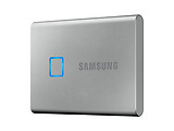 Samsung Portable SSD T7 Touch 1.0TB / MU-PC1T0 Silver