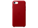 Apple Original iPhone SE 2020 Leather Case / Red