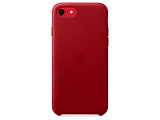 Apple Original iPhone SE 2020 Leather Case / Red