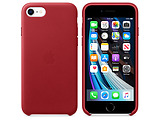 Apple Original iPhone SE 2020 Leather Case / Red
