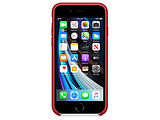 Apple Original iPhone SE 2020 Leather Case / Red