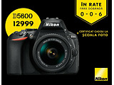 NIKON D5600 + Nikkor 18-55VR KIT / VBA500K001