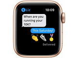 Apple Watch Series 6 GPS 40mm Gold Aluminum Case with Pink Sand Sport Band / Pink