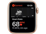 Apple Watch SE 44mm Gold Aluminum Case with Pink Sand Sport Band / Pink