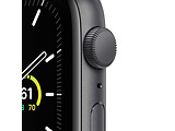 Apple Watch SE 44mm Space Grey Aluminium Case With Black Sport Band / Black