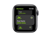Apple Watch SE 44mm Space Grey Aluminium Case With Black Sport Band / Black