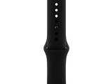 Apple Watch SE 44mm Space Grey Aluminium Case With Black Sport Band / Black