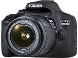Canon EOS 2000D DSLR + 18-55 DC III / Black