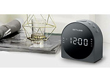 MUSE M-185 / Dual Alarm Clock Radio / Black