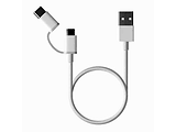 Xiaomi Mi Cable 2-in-1 USB 100cm / White