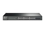 TP-LINK T2600G-28TS / 24-port 10/100/1000Mbps / 4xSFP / Black