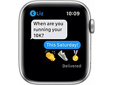 Apple Watch Series 6 GPS 44mm Silver Aluminium Case with Pure Platinum / Silver
