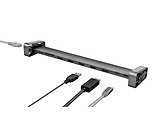 Trust Dalyx Aluminium 10-in-1 USB-C Multi-Port Docking Station / Grey