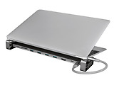 Trust Dalyx Aluminium 10-in-1 USB-C Multi-Port Docking Station / Grey