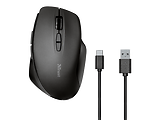 Trust Themo Rechargeable Wireless Mouse / Black
