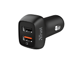 Trust Qmax 30W Ultra-Fast Dual USB Car Charger with QC3.0 /