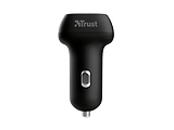 Trust Qmax 30W Ultra-Fast Dual USB Car Charger with QC3.0 / Black