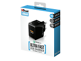 Trust 10W Ultra-Fast USB Wall Charger with QC3.0 / Black