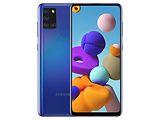 Samsung Galaxy A21s / 6.5" 720x1600 PLS / Exynos 850 / 4GB / 64GB / 5000mAh / Blue