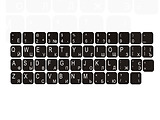 Helmet LRF180312013 Waterproof Stickers / Black