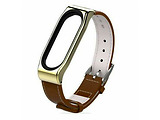 Xiaomi Strap Piele MiJobs Mi Band 5 / 4 / 3 / Brown
