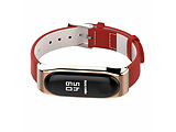 Xiaomi Strap Piele MiJobs Mi Band 5 / 4 / 3 / Red
