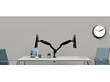 AOC AD110D0 / Arm for 2 monitors 15"-27" / Black