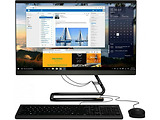 Lenovo IdeaCentre 3 22IMB05 / 21.5" FullHD WVA / Pentium G6400T / 8GB DDR4 / 256GB NVMe / No OS / Black