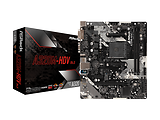 MB ASRock A320M-HDV R4.0 / Socket AM4 / AMD A320 / 2 x DDR4 DIMM / mATX