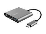 Trust Dalyx 3-in-1 Multiport USB-C Adapter /