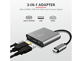 Trust Dalyx 3-in-1 Multiport USB-C Adapter /